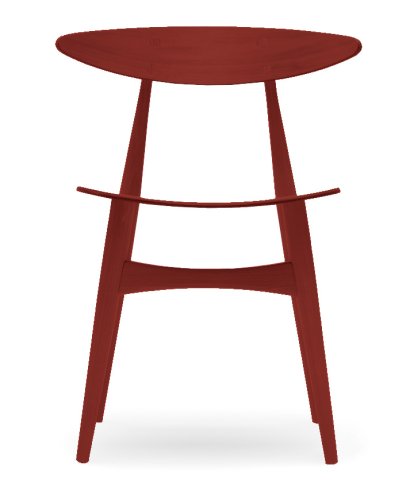 CH33T, Brick red lacquered beech