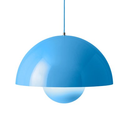 Flowerpot VP2 pendant light, Swim blue