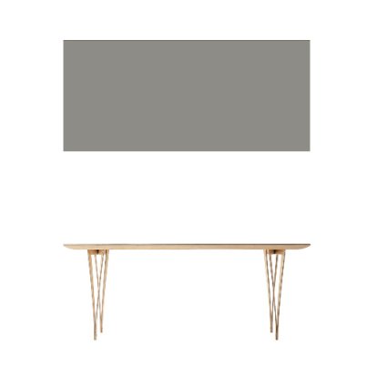 Spanoto, FU (plywood, birch) linoleum grey, 190 cm