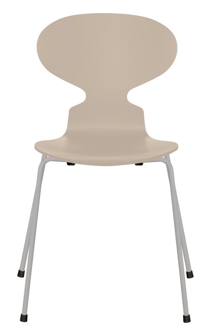 Ant Chair 3101 New Colours, Lacquer, Light beige, Nine grey