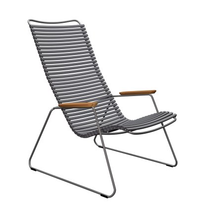 Click Lounge Chair, Dark grey