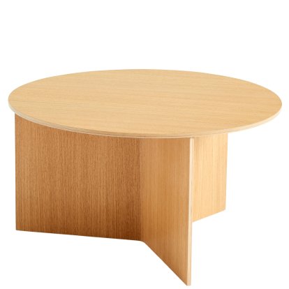 Slit Side Table Wood