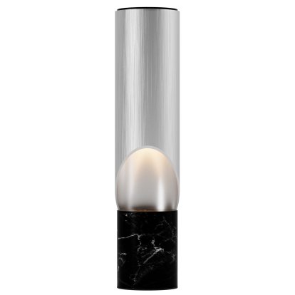 L10 TWN Rechargeable Lamp, Black marble / aluminium