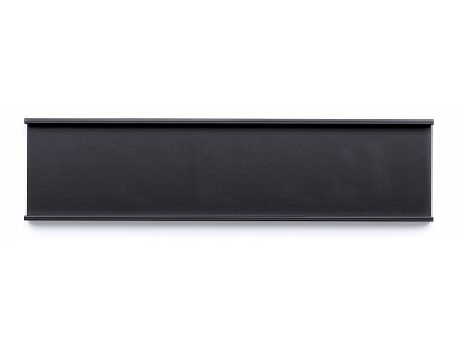 Tray Meterware, Shallow (2,5 cm), deep black, Without insert