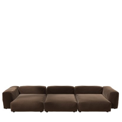 Vetsak Sofa Set 5, Pebble - Umber, Without cushion