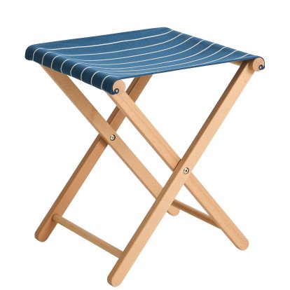 Outdoor Market Folding Stool, Blue