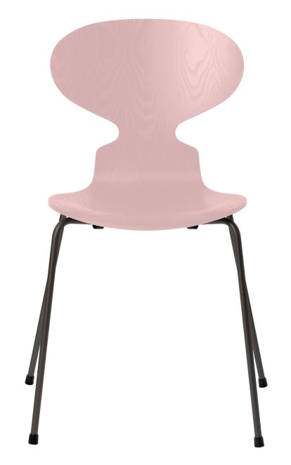 Ant Chair 3101 New Colours, Coloured ash, Pale rose, Warm graphite
