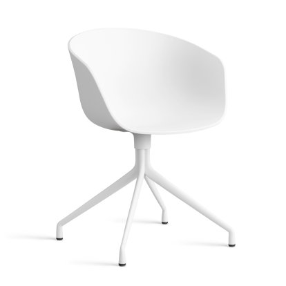 About A Chair AAC 20, White 2.0, White powder coated aluminium