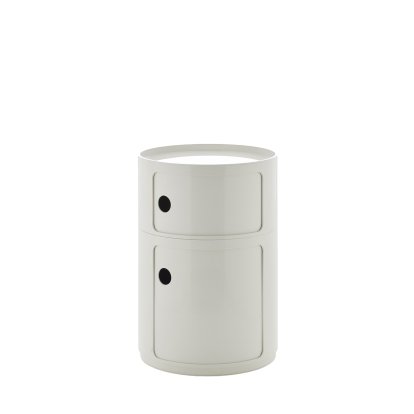 Details Kartell Componibili Container Big Componibili Container Big, 2 Compartments, White