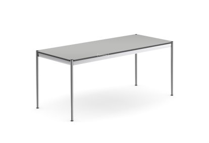 USM Haller Table, 175 x 75 cm, Laminate, Pastel grey