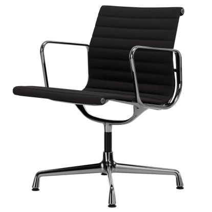 Aluminium Group EA 107 / EA 108, EA 107 - non-swivelling, Polished, Hopsak, Dark grey