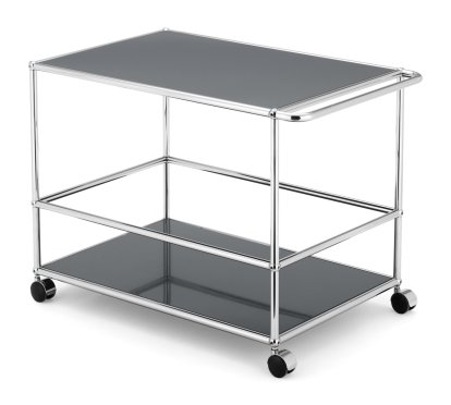 USM Haller Bar Trolley Type I, Mid grey RAL 7005