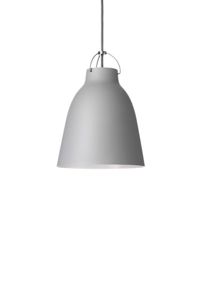 Details Fritz Hansen Caravaggio Matt Pendant Lamp Caravaggio Matt Pendant Lamp, P2 (Ø 25,8 cm), Light grey