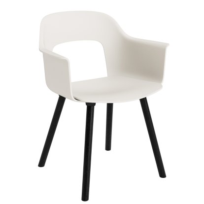 Layout 221 Armchair, Cream white