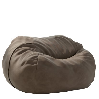Vetsak Beanbag, L (H 90 x Ø 140 cm), Leather - Cacao