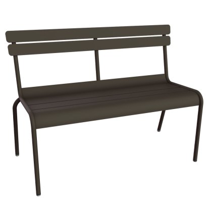 Details Fermob Luxembourg Bench with Backrest Luxembourg Bench with Backrest, Tonka