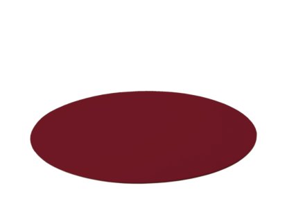 Felt Coasters for Componibili, 1, Rund, ø 40 cm, 009 red