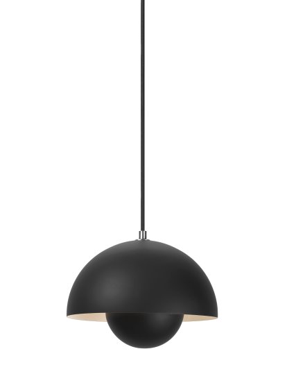 Flowerpot VP1 Pendant Lamp, Matt black