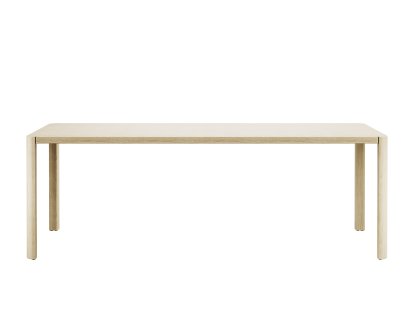 1140, L 220 x W 100 cm, Lightened oak, Black grey aluminium