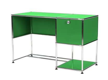 Details USM Haller USM Haller Home Office Desk USM Haller Home Office Desk, USM green, With cable entry hole