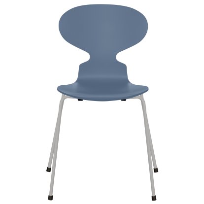 Ant Chair 3101, Lacquer, Dusk blue, Nine grey