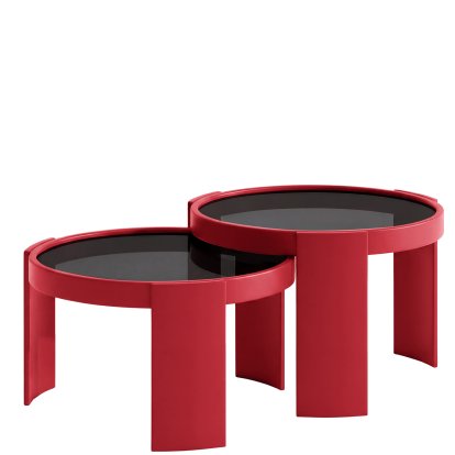 780/783 Side Table, Set of 2 / Red (783)