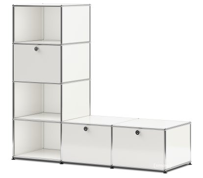 USM Haller Clothes Rack/Bench, Pure white RAL 9010