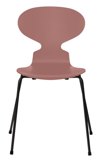 Ant Chair 3101 New Colours, Lacquer, Wild rose, Black