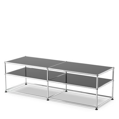 Details USM Haller USM Haller side table Type 1 USM Haller side table Type 1, Metal, Graphite black RAL 9011