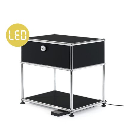 USM Haller Bedside Table with Dimmable Light