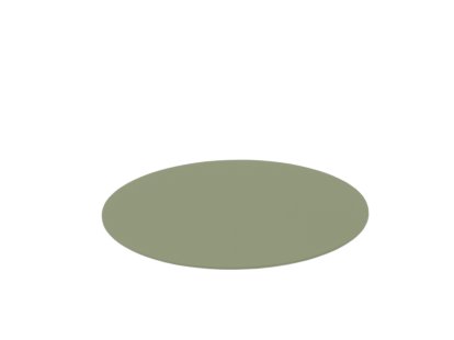 Felt Coasters for Componibili, 1, Round, ø 30 cm, 038 sage