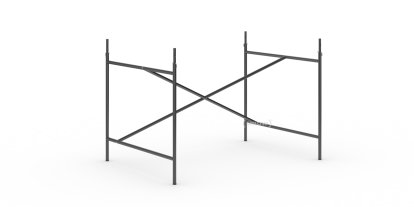 Eiermann 1 Table Frame , Black, Offset, 110 x 78 cm, With extension (height 72-85 cm)