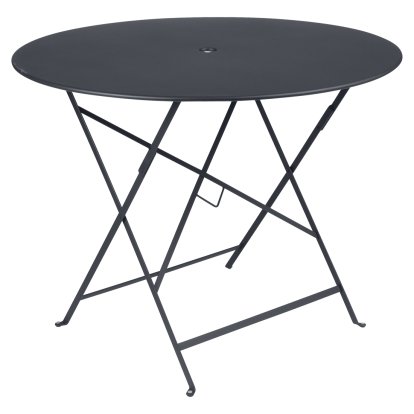 Bistro Folding Table round, H 74 x Ø 96 cm, Anthracite