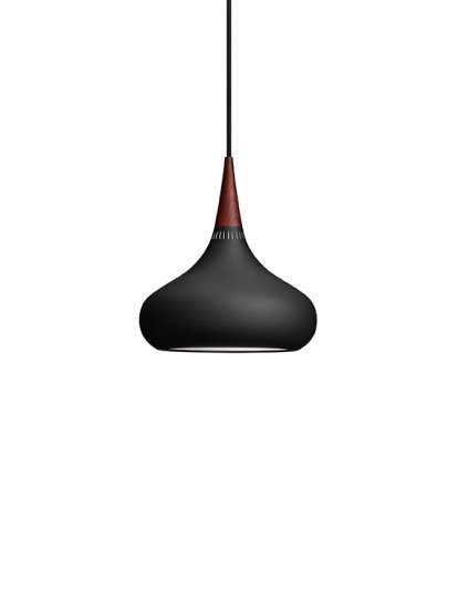 Details Fritz Hansen Orient Pendant Lamp Orient Pendant Lamp, P1 (Ø 22,5 cm), Black