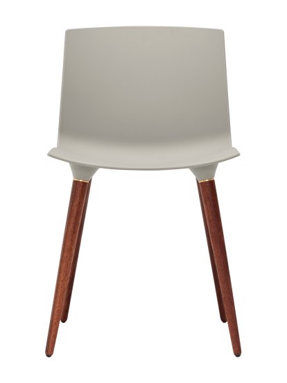 TAC Chair, Grey (mat), Oiled walnut