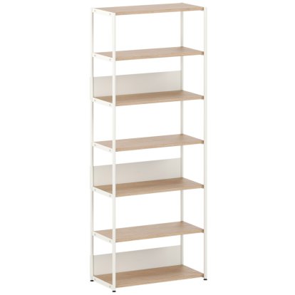 Unit Shelf Wood, 215 m , Open, Oak / Cream white