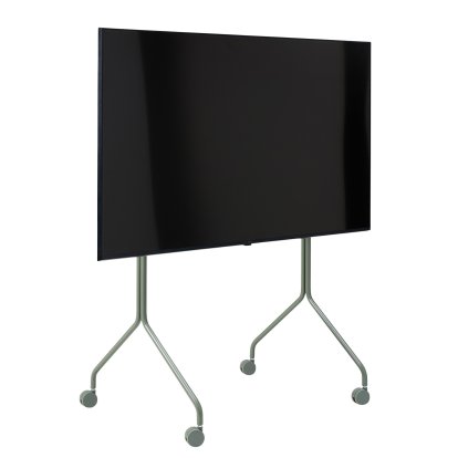 Moon Rollin' TV Stand, Tall, Mossy green