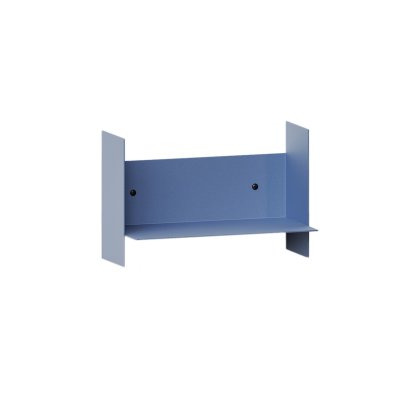 Pli Wall Shelf, 30 cm, Rock blue