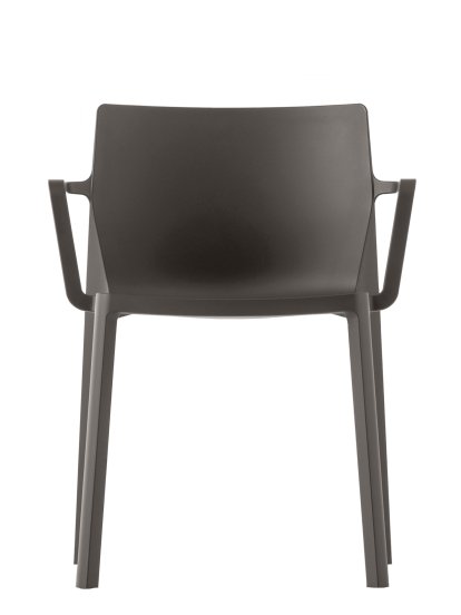 LP Chair, basalt grey, With armrests
