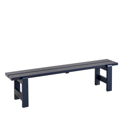 Weekday Bench, 190 cm, Steel Blue