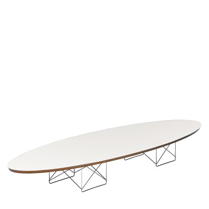 ETR Elliptical Table Rod Base, White