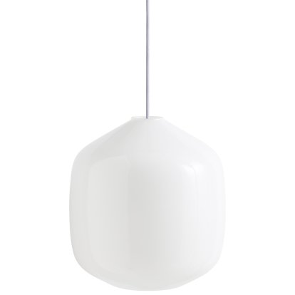 Buoy Glass Pendant Lamp, Ø 30 cm, Pastel lilac