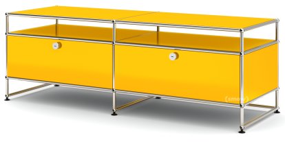 USM Haller TV-Board L, Golden yellow RAL 1004