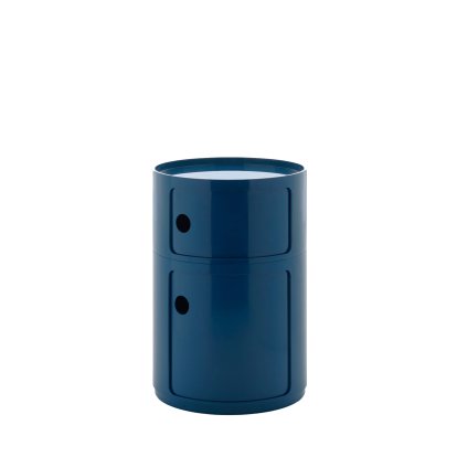 Componibili Container Big, 2 Compartments, Blue