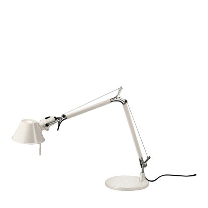 Tolomeo Micro Table Lamp, White high-gloss polished