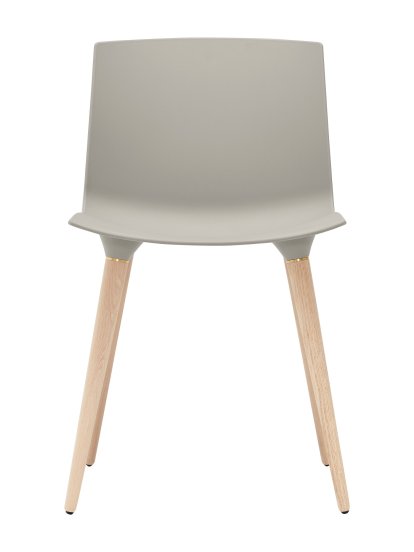 TAC Chair, Grey (mat), White pigmented oak