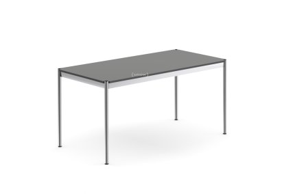 USM Haller Table, 150 x 75 cm, Laminate, Light mid grey