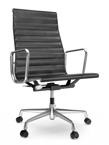 Aluminium Group EA 119, Polished, Leather (Standard), Nero