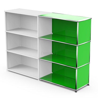 USM Haller Extension Kit Horizontal 3, USM green, 35 cm