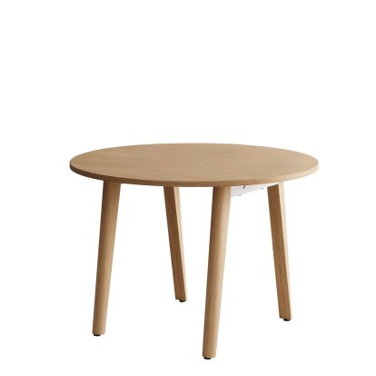 New Modern Dining Table Round, Wood